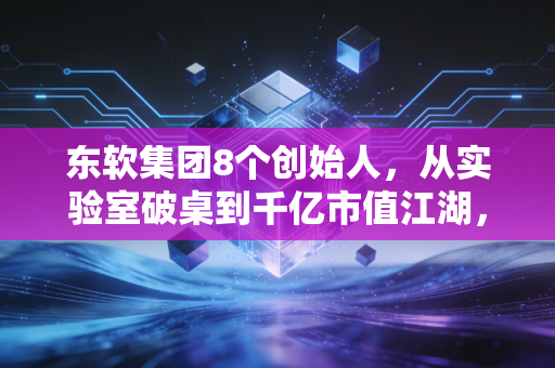 东软集团8个创始人,从实验室破桌到千亿市值江湖,中国软件初代创业者的30年活法
