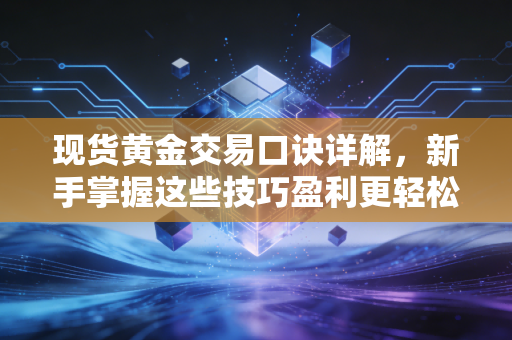 现货黄金交易口诀详解,新手掌握这些技巧盈利更轻松