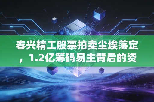 春兴精工股票拍卖尘埃落定，1.2亿筹码易主背后的资本局，还有散户老周3年套牢的血泪教训