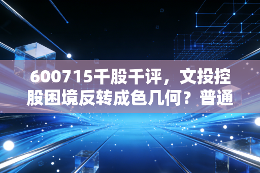 600715千股千评，文投控股困境反转成色几何？普通散户要不要借文化东风上车？