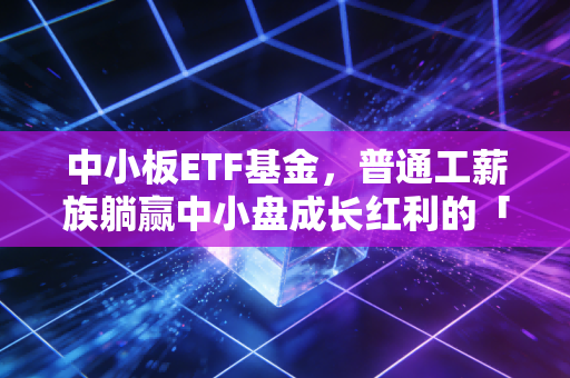 中小板ETF基金，普通工薪族躺赢中小盘成长红利的「懒人投资神器」