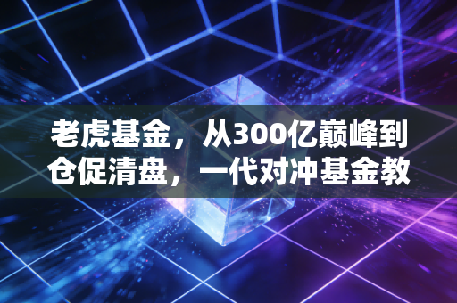 老虎基金,从300亿巅峰到仓促清盘,一代对冲基金教父的败局里,藏着普通人理财最容易踩的3个坑