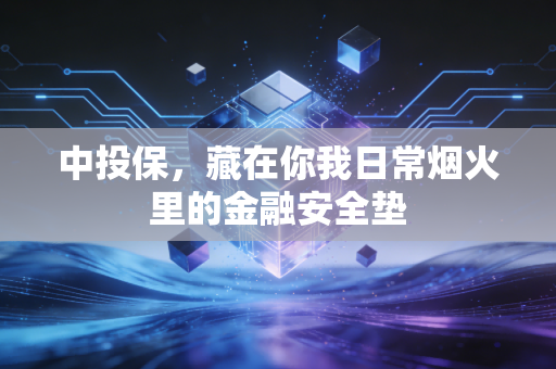 中投保，藏在你我日常烟火里的金融安全垫