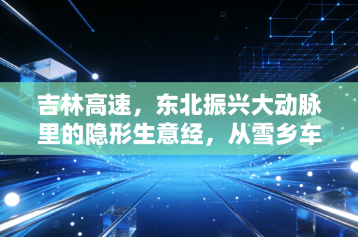 吉林高速,东北振兴大动脉里的隐形生意经,从雪乡车流看地方基建的价值新解