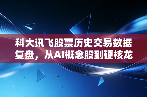 科大讯飞股票历史交易数据复盘,从AI概念股到硬核龙头的20年沉浮启示