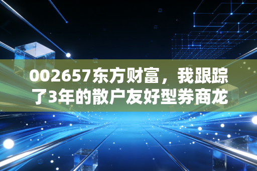002657东方财富,我跟踪了3年的散户友好型券商龙头,到底藏着多少普通人没看见的财富逻辑?