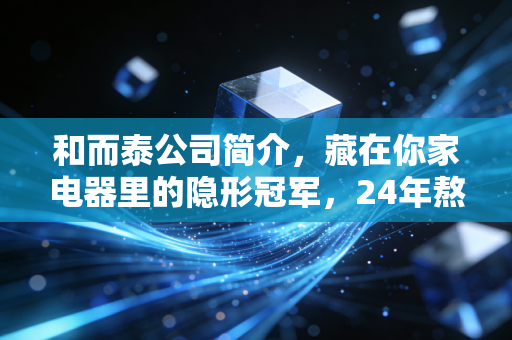和而泰公司简介，藏在你家电器里的隐形冠军，24年熬出AIoT赛道长跑实力