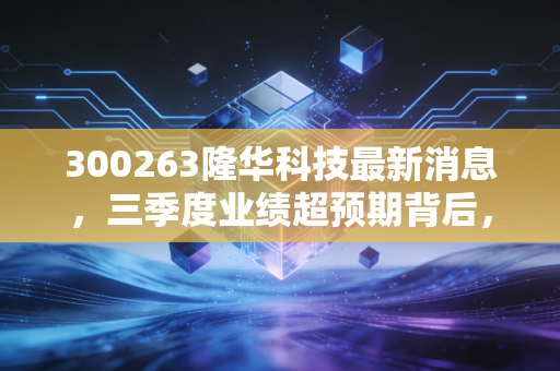 300263隆华科技最新消息,三季度业绩超预期背后,新材料赛道的隐形冠军走到台前?