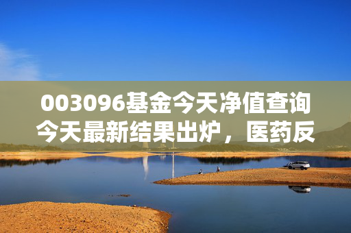 003096基金今天净值查询今天最新结果出炉,医药反弹潮下,基民的钱袋子该怎么守?