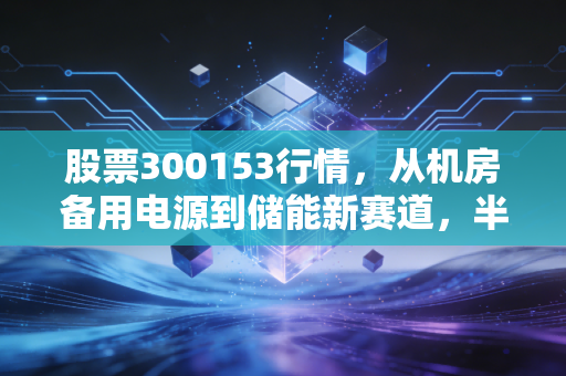 股票300153行情,从机房备用电源到储能新赛道,半年涨120%背后的机遇与坑