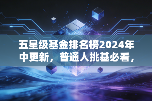 五星级基金排名榜2024年中更新,普通人挑基必看,别再把血汗钱砸进伪明星基