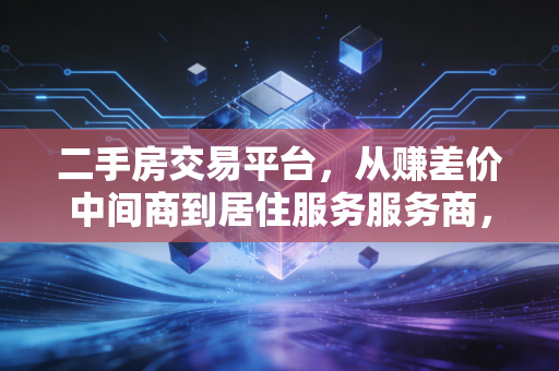 二手房交易平台，从赚差价中间商到居住服务服务商，行业正在撕掉哪些旧标签？