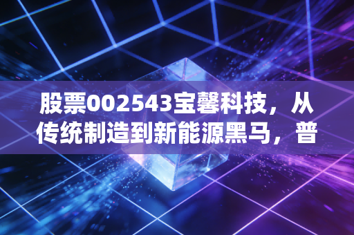 股票002543宝馨科技,从传统制造到新能源黑马,普通人能蹭到这波产业红利吗?