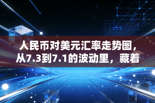 人民币对美元汇率走势图,从7.3到7.1的波动里,藏着普通人钱包的涨落密码
