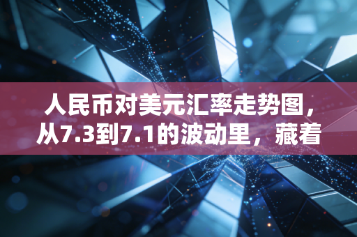 人民币对美元汇率走势图，从7.3到7.1的波动里，藏着普通人钱包的涨落密码