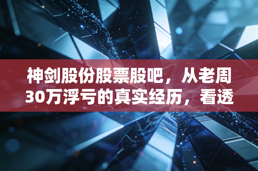 神剑股份股票股吧,从老周30万浮亏的真实经历,看透小散炒热门股的踩坑底层逻辑