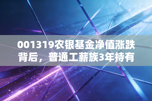 001319农银基金净值涨跌背后，普通工薪族3年持有复盘，我为什么说买基不能只看单日涨幅