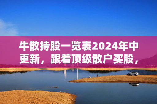 牛散持股一览表2024年中更新，跟着顶级散户买股，到底是躺赢还是踩坑？