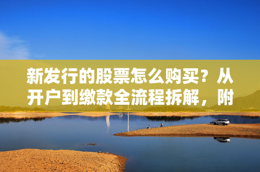 新发行的股票怎么购买?从开户到缴款全流程拆解,附3个普通人也能用的打新增收技巧