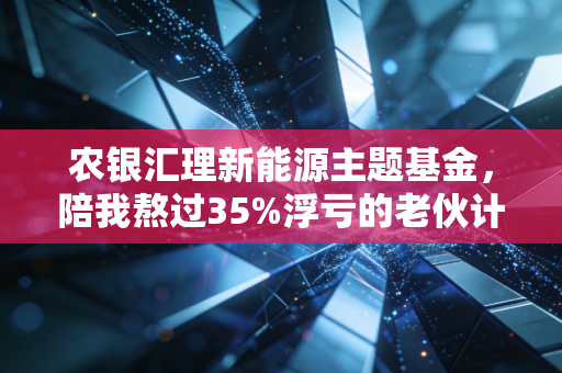 农银汇理新能源主题基金,陪我熬过35%浮亏的老伙计,普通人到底能不能投?