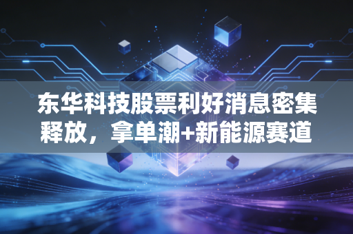东华科技股票利好消息密集释放,拿单潮+新能源赛道卡位,普通投资者要不要上车?