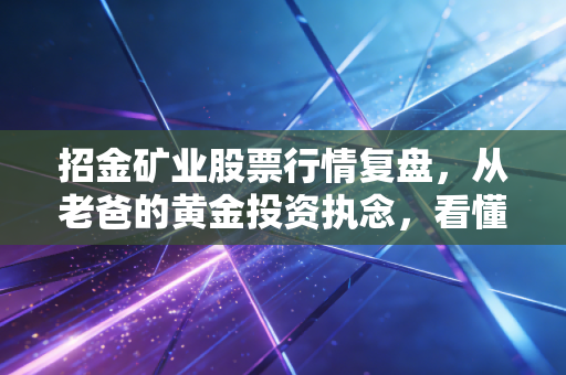 招金矿业股票行情复盘，从老爸的黄金投资执念，看懂黄金股的周期逻辑与未来机会