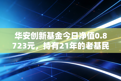 华安创新基金今日净值0.8723元，持有21年的老基民给我算的账，打醒了多少天天追涨杀跌的年轻人