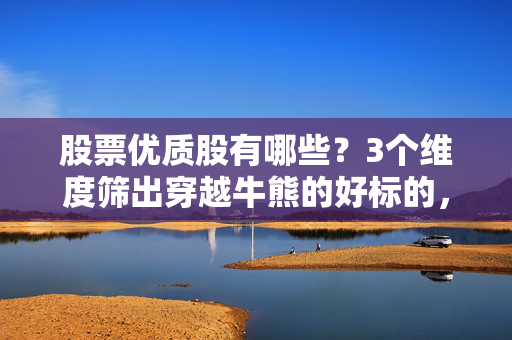 股票优质股有哪些?3个维度筛出穿越牛熊的好标的,附普通人实操案例