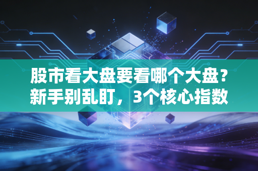 股市看大盘要看哪个大盘?新手别乱盯,3个核心指数选对少走3年弯路