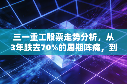 三一重工股票走势分析,从3年跌去70%的周期阵痛,到工程机械龙头的估值修复可能性