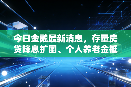 今日金融最新消息,存量房贷降息扩围、个人养老金抵扣额翻倍,普通人2024下半年钱袋子怎么调?