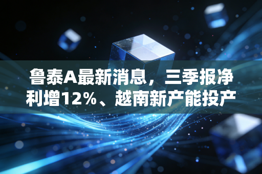 鲁泰A最新消息,三季报净利增12%、越南新产能投产,老牌纺织龙头还能走出长牛吗?