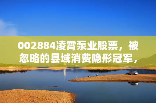 002884凌霄泵业股票，被忽略的县域消费隐形冠军，我从舅舅家的水泵生意看懂它的增长逻辑