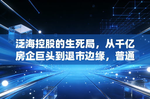 泛海控股的生死局，从千亿房企巨头到退市边缘，普通人能从这场资本大戏里学到什么？