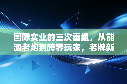 国际实业的三次重组，从能源老炮到跨界玩家，老牌新疆民企的浮沉启示录