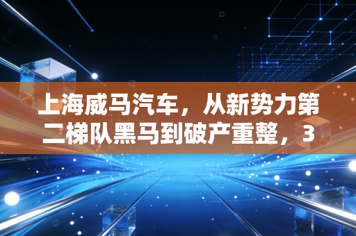 上海威马汽车,从新势力第二梯队黑马到破产重整,3万车主的维权路与造车新势力的裸泳警示