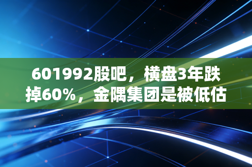 601992股吧，横盘3年跌掉60%，金隅集团是被低估的现金牛，还是扶不起的垃圾股？持仓2万股老股民的真心话