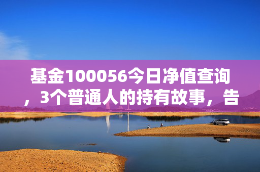基金100056今日净值查询,3个普通人的持有故事,告诉你净值波动下到底要不要追涨杀跌