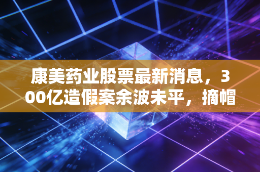 康美药业股票最新消息,300亿造假案余波未平,摘帽10个月后1.6万股民真的上岸了吗?