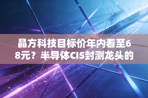 晶方科技目标价年内看至68元？半导体CIS封测龙头的增长逻辑与风险拆解