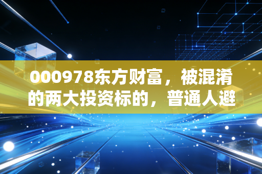 000978东方财富，被混淆的两大投资标的，普通人避坑与获利指南