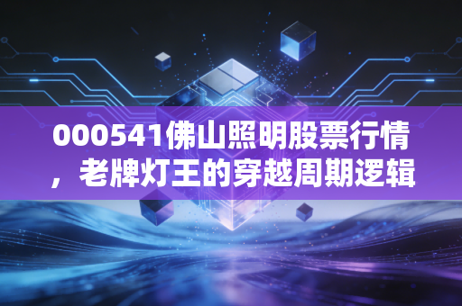 000541佛山照明股票行情，老牌灯王的穿越周期逻辑，普通投资者要不要上车？