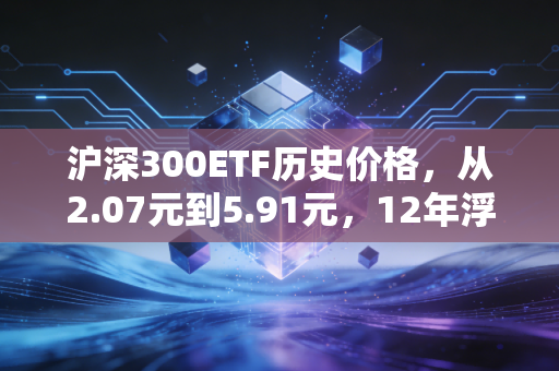 沪深300ETF历史价格，从2.07元到5.91元，12年浮沉里藏着普通人最稳的财富增值逻辑