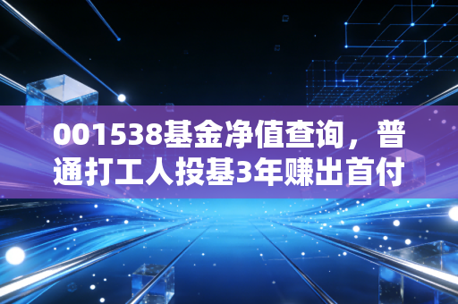 001538基金净值查询，普通打工人投基3年赚出首付的实操避坑指南