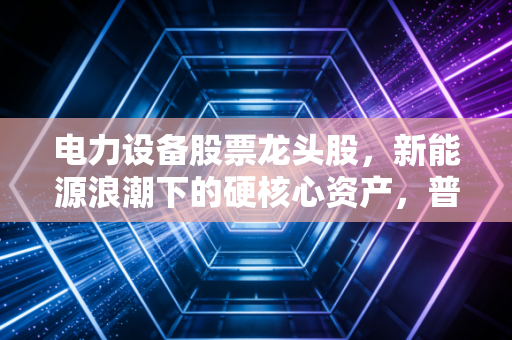 电力设备股票龙头股,新能源浪潮下的硬核心资产,普通人怎么抓得住时代红利?