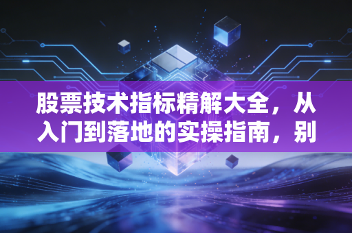 股票技术指标精解大全,从入门到落地的实操指南,别再被指标无用论坑了