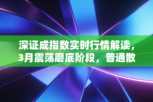 深证成指数实时行情解读，3月震荡磨底阶段，普通散户到底是该抄底还是观望？