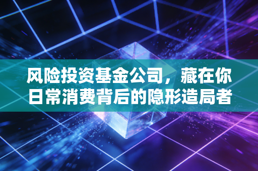 风险投资基金公司,藏在你日常消费背后的隐形造局者