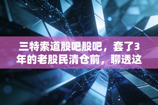 三特索道股吧股吧，套了3年的老股民清仓前，聊透这只文旅小而美的真实现状与未来赌点