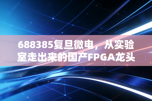 688385复旦微电，从实验室走出来的国产FPGA龙头，普通投资者现在能入手吗？
